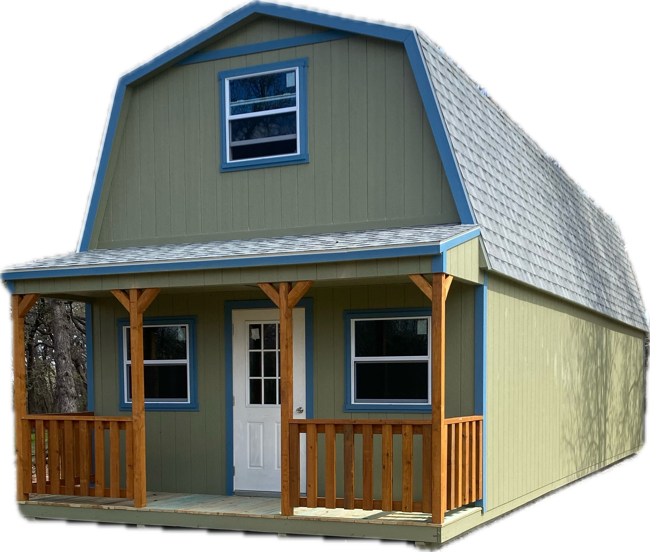 2 Story Gambrel Style Cabin